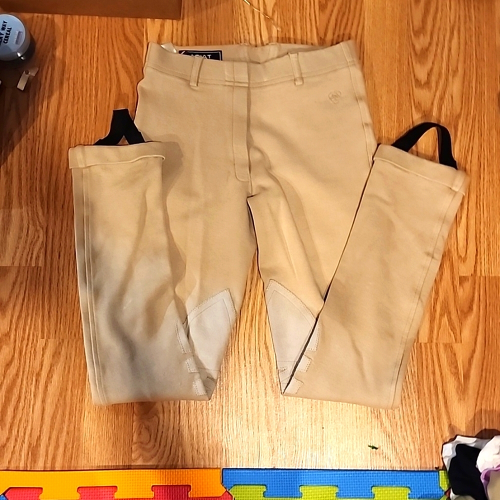 Tan Ariat Breeches